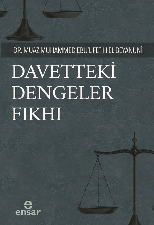 Davetteki Dengeler Fıkhı — kapak, Ensar Neşriyat